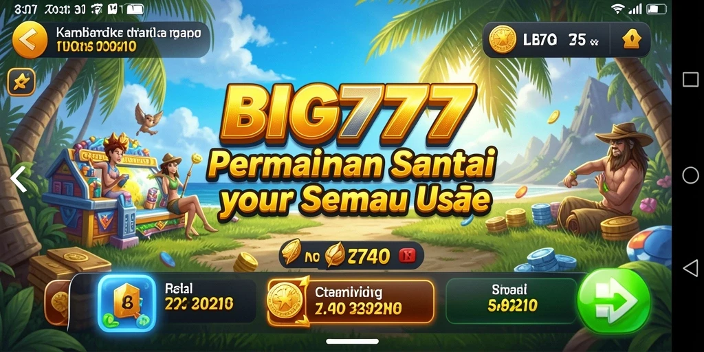 Tampilan menarik dari gameplay BIG777 yang mengasyikkan.
