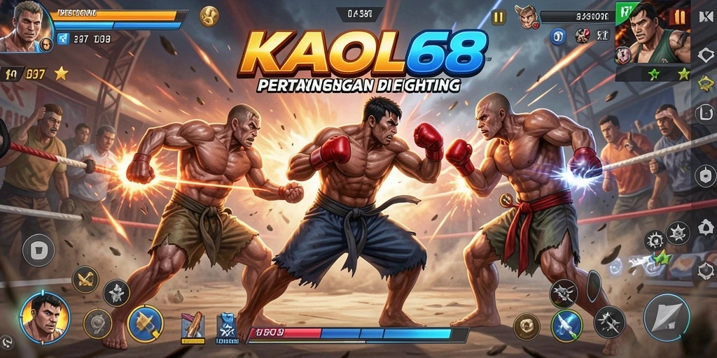 Screenshot tampilan gameplay KAOL68 yang mendebarkan.