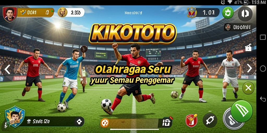 Tampilan gameplay KIKOTOTO yang menarik dan kompetitif.