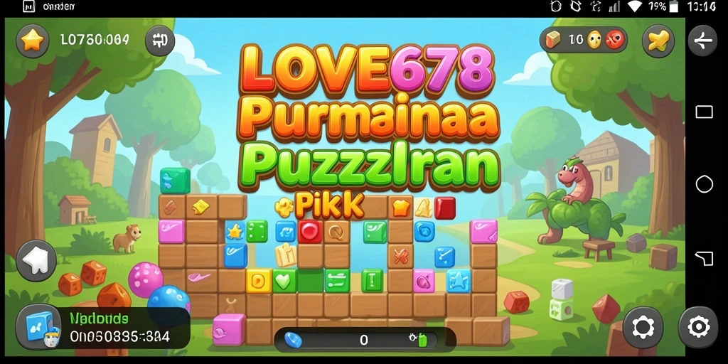 Tangkapan layar menampilkan gameplay seru dari LOVE678 dengan tantangan puzzle menarik.