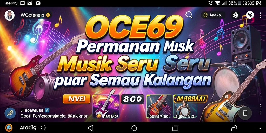 Tampilan gameplay OCE69 yang seru dan interaktif.