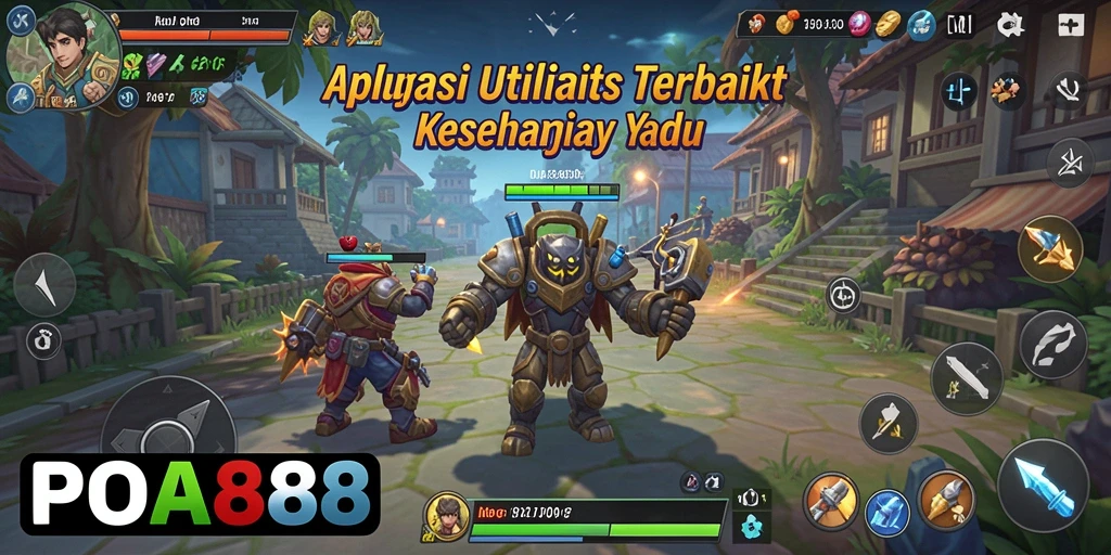Tampilan antarmuka POA88 yang modern dan fungsional.