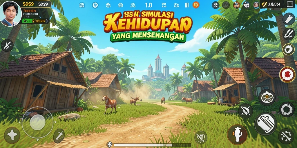 Screenshot gameplay <strong>S9S9</strong> menunjukkan aksi seru dan interaktif dalam simulasi.