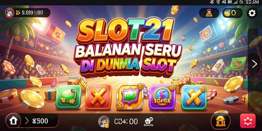 Gameplay Racing yang mendebarkan dalam SLOT21 dengan slot unik.