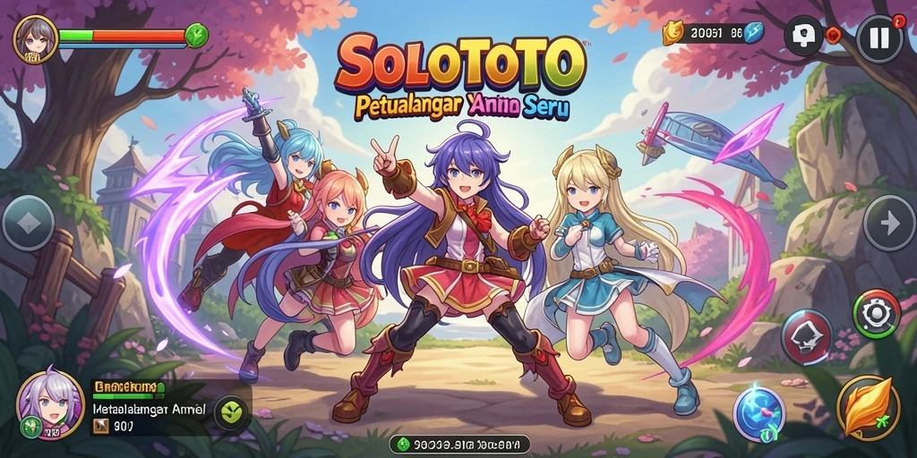Menampilkan aksi seru dalam dunia Anime yang menakjubkan.