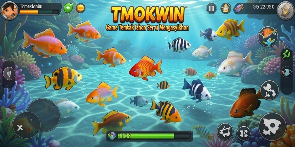 Gameplay Tembak Ikan seru dari TMOKWIN.