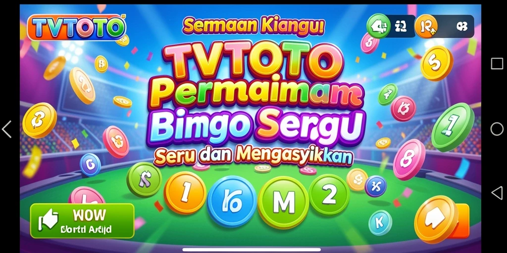 Tampilan gameplay seru dari TVTOTO yang penuh warna dan interaksi.