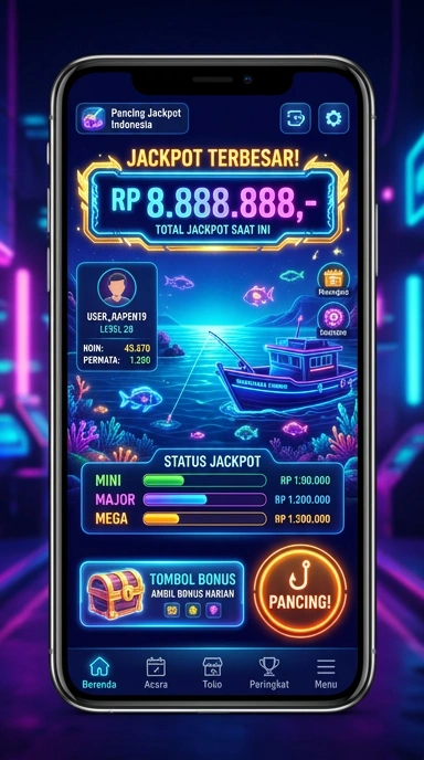 Halaman detail aplikasi di uang memuat informasi lengkap.